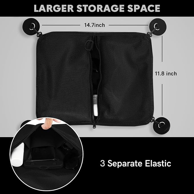 Paddle Board Deck Bag, Sup Accessories Mesh Storage Deck Bag