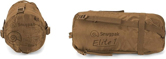 Snugpak Softie Elite 1 Sleeping Bag, 47 Degree, Expanda Panel System for Extra Space