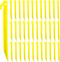 36Pcs 9 Inches Plastic Tent Stakes Halloween Christmas Inflatable Camping Yard Tent Stakes Replacement Light Safe Tent Stakes Heavy Duty Canopy Anchoring Pegs for Lawn Sand Ground Garden Decorations