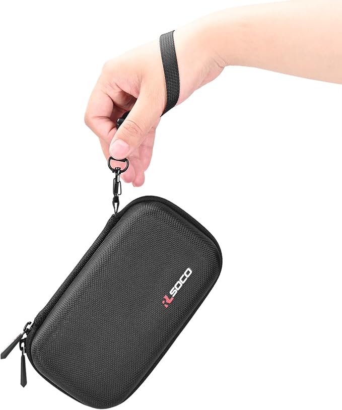 RLSOCO Travel Case Compatible With Midland GXT1000VP4/LXT600VP3/T51VP3 X-TALKER Handheld Portable FRS Two Way Radio (Case Only)