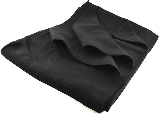 SE Black 64" x 84" 4-lb. Warm Blanket with 80% Wool - BI64845BK