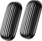 Hand Warmers Rechargeable - 14000mAh Rechargeable Hand Warmers 2 Pack, 15Hrs Warmth Heat Up to 131℉ with LED Light, USB Electric Heated Hand Warmers Reusable Power Bank for Golf, Raynauds, Camping
