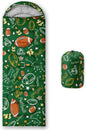 Kids Sleeping Bag for Boys Girls,Cute Puppy Print-Lightweight Warm Portable Outdoor Indoor-Waterproof Cold Weather Resistant Sleeping Bag for Camping Hiking