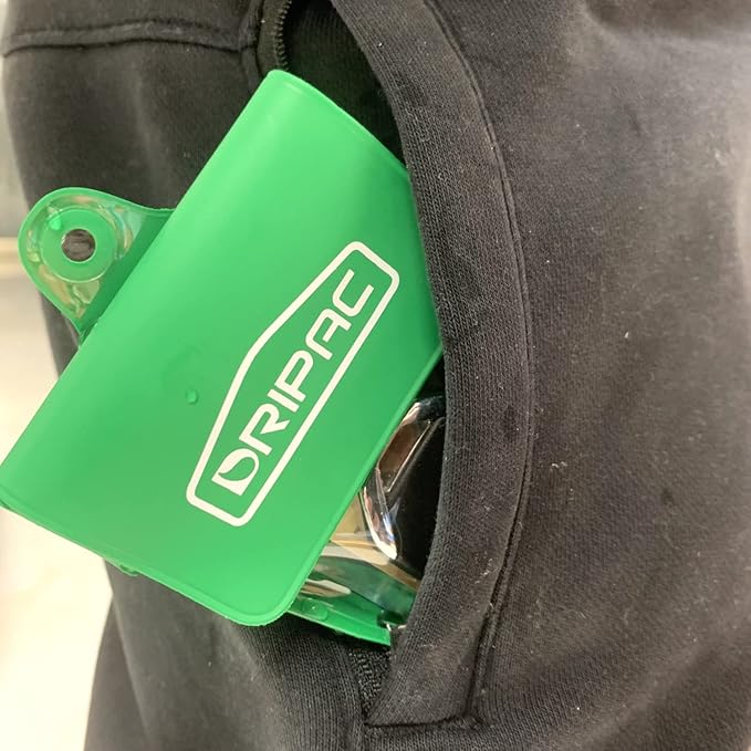 DRIPAC Waterproof Car Key FOB Case Waterproof Wallet Waterproof Holder Pouch For Key ID Badge Credit Card Money（Green）