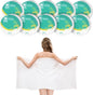 Disposable Compressed Towel Pure Cotton 23in×39in Applicable Tofor Swimming Hotel Camping Sports Hiking Beach Vacation Outdoor（10PCS）