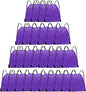 Drawstring Bags 28 PCS Drawstring Backpack Bulk String Backpack Cinch Bag Sackpack for Men Women Gym (Purple)
