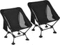 ATEPA Backpacking Chair, Ultralight Folding Portable Small Camping Chairs for Adults Compact Foldable Beach Seat with Anti-Sinking Feet & Aluminum Frame for Outdoor Hiking Travel Fishing