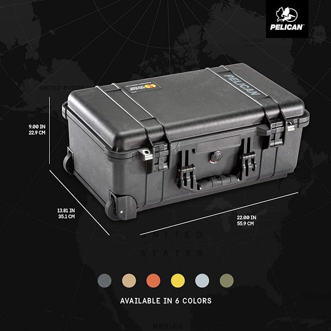 Pelican 1510 Case With Foam (Black)