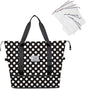 NPBAG Women Travel Duffel, Multi Functional Large Expandable Weekender Carry-on Tote, Gym Workout Overnight Bag, Mommy Hospital Bag for Labor and Delivery