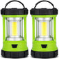 Rechargeable Camping Lantern, 3000LM 5 Light Modes Camping Light 4400 Capacity Phone Charger LED Impact-Resistant Flashlight Lantern Portable Waterproof Hurricane Lanterns for Emergency