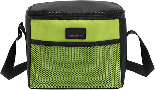 Nanxson 5L Lunch Bag Leakproof Thermal Cooler Lunch Box Adult Waterproof Insulated Lunch Tote Bag (5L,Green)