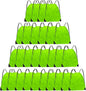 Drawstring Bags 28 PCS Drawstring Backpack Bulk String Backpack Cinch Bag Sackpack for Men Women Gym (Light Green)