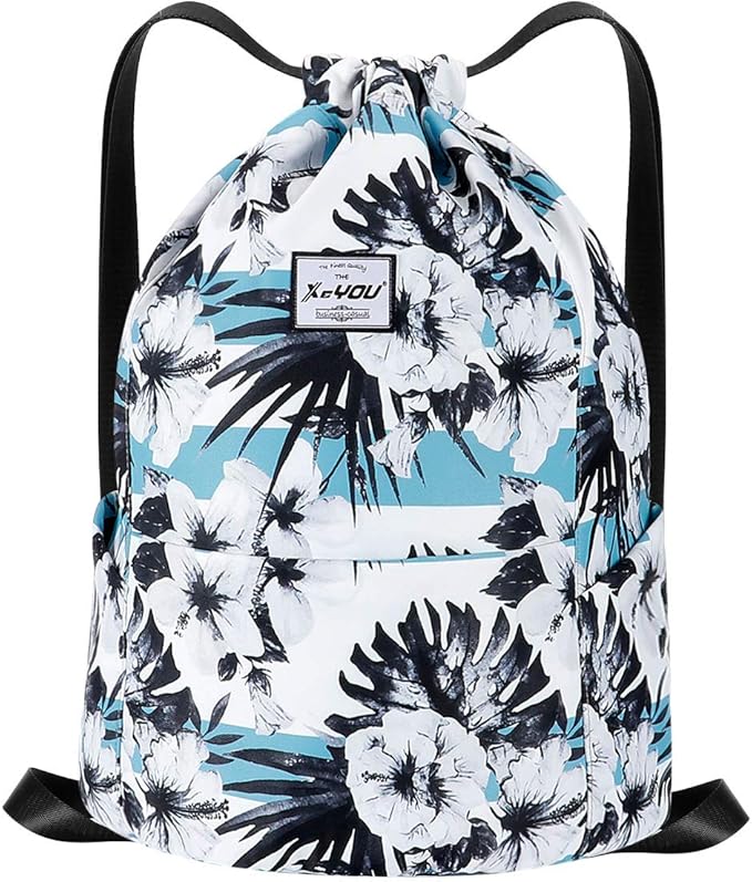 XEYOU Drawstring Sports Backpack Lightweight Gym Yoga Sackpack Shoulder Rucksack Casual Outdoor Daypack for Women and Men
