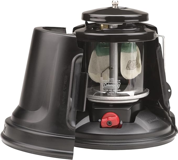 Coleman QuickPack Deluxe+ 1000 Lumens Propane Lantern Bundle with 2 Mantles and Carry Case