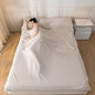 Sleeping Bag Liner Ultralight Sleep Sack Travel Washed Cotton Sheets for Hotel Bags for Adults Liners, Lightweight Single & Double Camping Sleeping Inner Hostel Fresh Back Hiking Bed
