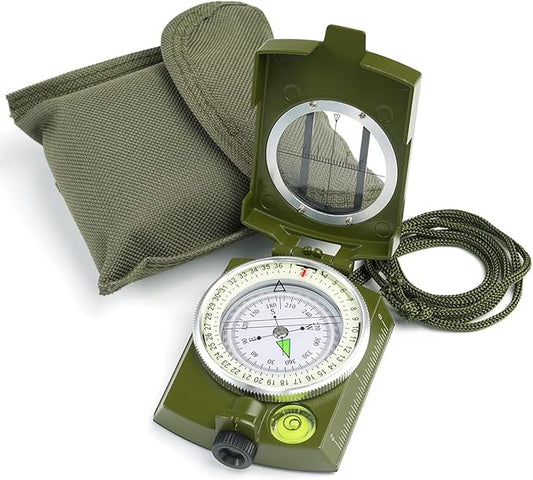 Sportneer Compass Hiking Survival Military Grade Waterproof Boy Scout Compass for Kids Gift Backpacking Camping Hiking Navigation