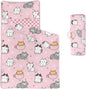 Space Nap Mat - Space Ship Galaxy Sleeping Bag with Removable Pillow - Daycare and Sleepovers Preschool Kindergarten Bedding Set for Kids Toddler Boys Girls