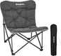 KingCamp Butterfly Chair, Oversized Thick Padded Comfy Camping Chairs Portable Folding Chair 400lbs Heavy Duty Seat with High Backrest & Carry Bag for Outdoor Indoor Patio Lawn Home Living Bed Room