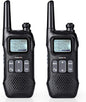 Radioddity FS-T1 FRS Two-Way Radio Long Range License-Free Walkie Talkies NOAA, 22 Channels 154 Privacy Codes with Earpiece, USB Charging, 2 Pack