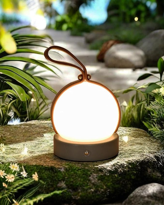 Portable Table Lamp Night Light for Bedroom,3 Color Stepless Dimming Up Night Light, Rechargeable Cordless Lamp Nursery Lamp for Kids Lamp Small Touch Lamp （Grey）