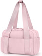 ZOMFELT Insulated Lunch Bag Women, Cute Lunch Tote Bag Lunch Box for Women, Leakproof Large Capacity Womens Lunch Bags with Adjustable Shoulder Strap for Work Office Outdoor Picnic Camping, Pink