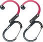 GEAR AID HEROCLIP 360° Swivel Carabiner Gear Clip and Hook (Medium) for Camping, Backpack, Suitcases and Garage Organization