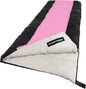 Wakeman Outdoors Sleeping Bag-Lightweight, Carrying Bag with Compression Straps Included-Great for Adults