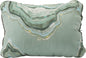 Therm-a-Rest Compressible Cinch Camping and Backpacking Pillow, Large - 16 x 23 Inch, Sage Topo Wave Print