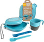 UCO 6-Piece Camping Mess Kit with Bowl, Plate, Camp Cup, and Switch Spork Utensil Set