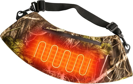 SAVIOR HEAT Heated Hand Muff, 5V USB Hand Warmer Pouch for Winter Outdoor Hunting Camping Golf Photography