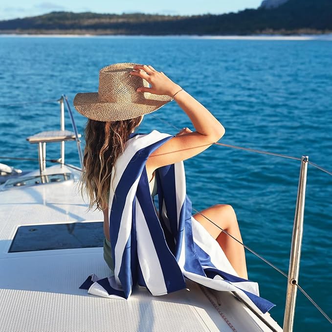 Dock & Bay Quick Drying Towel - for Sports, Gym, Travel, Yoga, Camping, Swimming - Super Absorbent, Compact, Lightweight - 100% Recycled Materials - Includes Bag - Variable Sizes