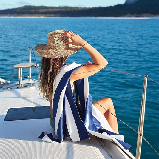 Dock & Bay Quick Drying Towel - for Sports, Gym, Travel, Yoga, Camping, Swimming - Super Absorbent, Compact, Lightweight - 100% Recycled Materials - Includes Bag - Variable Sizes
