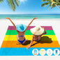 Beach Blanket Oversized Extra Large 78" X 81",Waterproof Sandproof Beach Blanket 1-7 Adults Lightweight Durable for Travel Camping Hiking Picnic