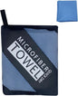 Quick Dry, Super Absorbent Microfiber Towel - Perfect for Travel, Gym, and Camping. Ultra Compact, Lightweight. Ideal for Trip, Beach, Shower, Backpacking, Pool.