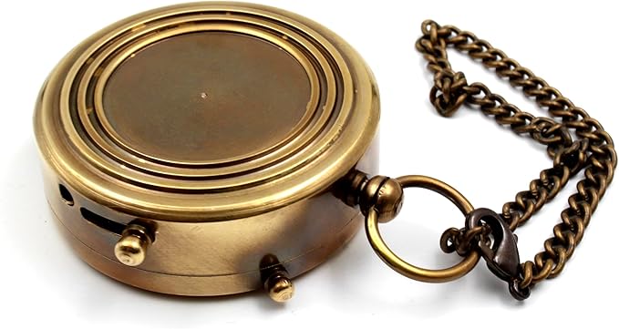 to My Husband Brass Compass Engraved – Son Birthday Gifts, Graduation, Confirmation, Baptism Gifts, Stocking Stuffer, Valentine's Day Gift for Husband