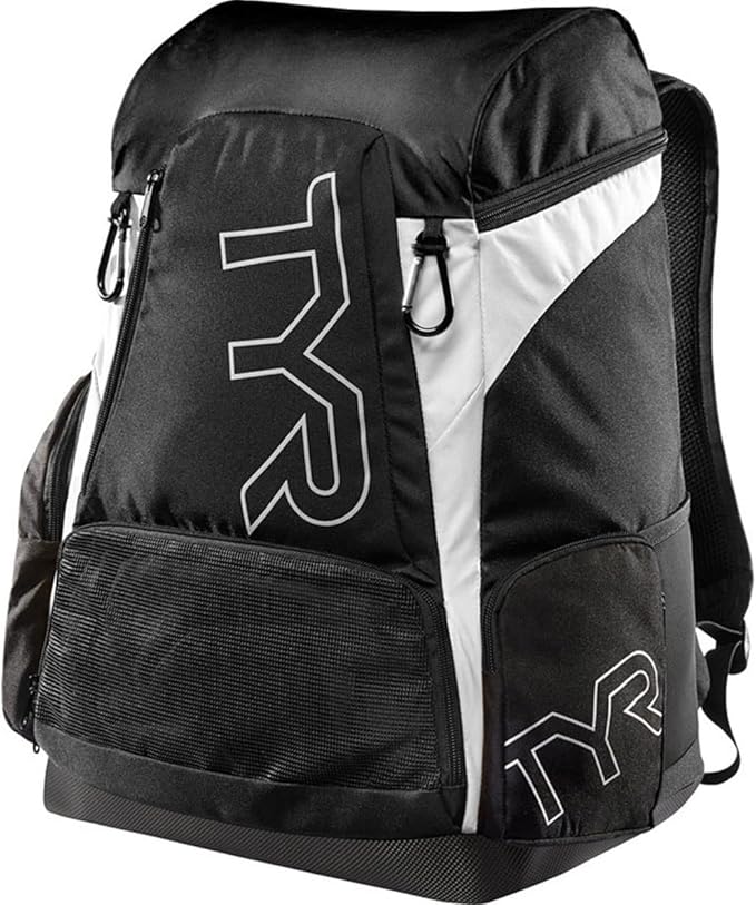 TYR Alliance Backpack, Black/White , 45 Liter