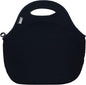 BUILT Gourmet Getaway Soft Neoprene Lunch Tote Bag Lightweight, Insulated and Reusable, One Size, Black