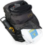 Gold BJJ Jiu Jitsu Backpack - Heavy Duty Gym Bag with Waterproof Gi Pocket