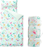 Bunnikins & Clover Toddler Nap Mat with Removable Pillow, Nap Mats for Preschool, Easy Clean Toddler Nap Pad for Kindergarten, Kids Sleeping Bag for Travel Camping