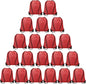 Vorspack Drawstring Backpack 100 Pieces for Party Gym Sport Trip