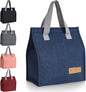 Lunch Bag for Women/Men,Waterproof Reusable Portable Lunch Tote,Lunch Box Bag.Thermal Cooler Bag Ideal for Work/Party/l/Travel/Picnic (Light Blue)