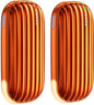 Hand Warmers Rechargeable - 14000mAh Rechargeable Hand Warmers 2 Pack, 15Hrs Warmth Heat Up to 131℉ with LED Light, USB Electric Heated Hand Warmers Reusable Power Bank for Golf, Raynauds, Camping