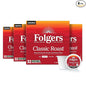 Folgers Classic Roast Medium Roast Coffee, 128 Keurig K-Cup Pods