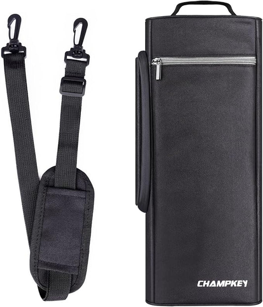 Champkey Golf Cooler Bag - Holds 6 Cans of Beer/Soda or 2 Bottles of Wine | Includes Detachable Shoulder Strap for Golfers | Golf Accessories for Men