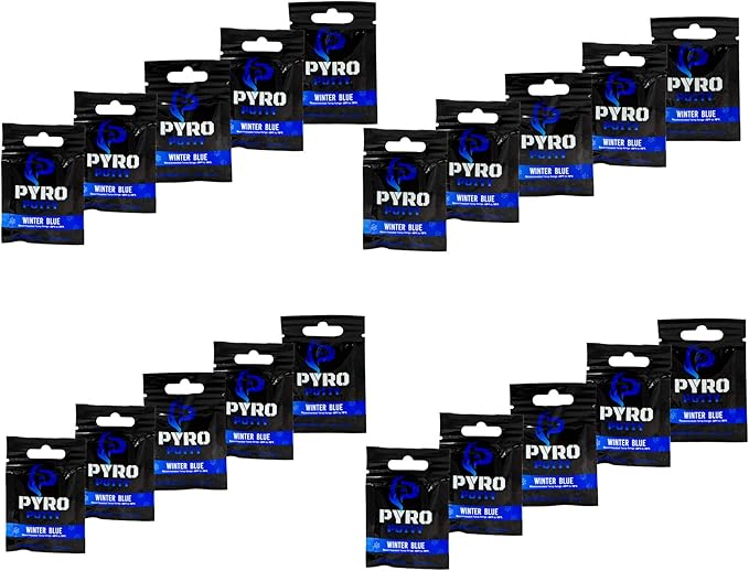 Phone Skope Pyro Putty Fire Starter Single Use 20 or 50 ct Foil Packs | for One Use & Avoids The Sticky Mess | Tear, Separate, Ignite