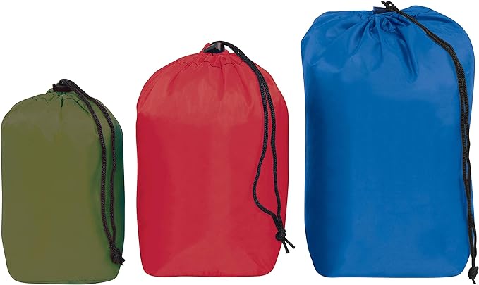 Outdoor Products Ditty Bag 3-Set Assorted, Combo Pack: Small, Medium and Large