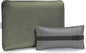 Compressible Camping Pillow, Memory Foam Pillow for Backpacking, Travel -Neck Lumbar Support, Lightweight Compact Pillow with Washable Pillowcase- Hiking Essential -Gray