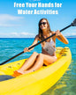 F-color Waterproof Fanny Pack - Waterproof Phone Pouch with Waist Strap - Cruise Essentials 2025 Must Haves Waterproof Pouch Dry Bag Keep Phone Valuables Safe for Beach Kayaking Boating Fishing