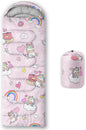 Camping Sleeping Bags,Mermaid Horse Butterfly Starry Sky 3 Season Warm & Cool Weather,Lightweight,Waterproof Sleeping Bags for Adults & Kids,Traveling,and Outdoors,Camping Gear Equipment