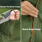 Down Blanket Camping Quilt - Lightweight, Packable, Puffy, Wearable, Water Resistant, Backpacking Quilt for Outdoor Camping, Travel and Hiking